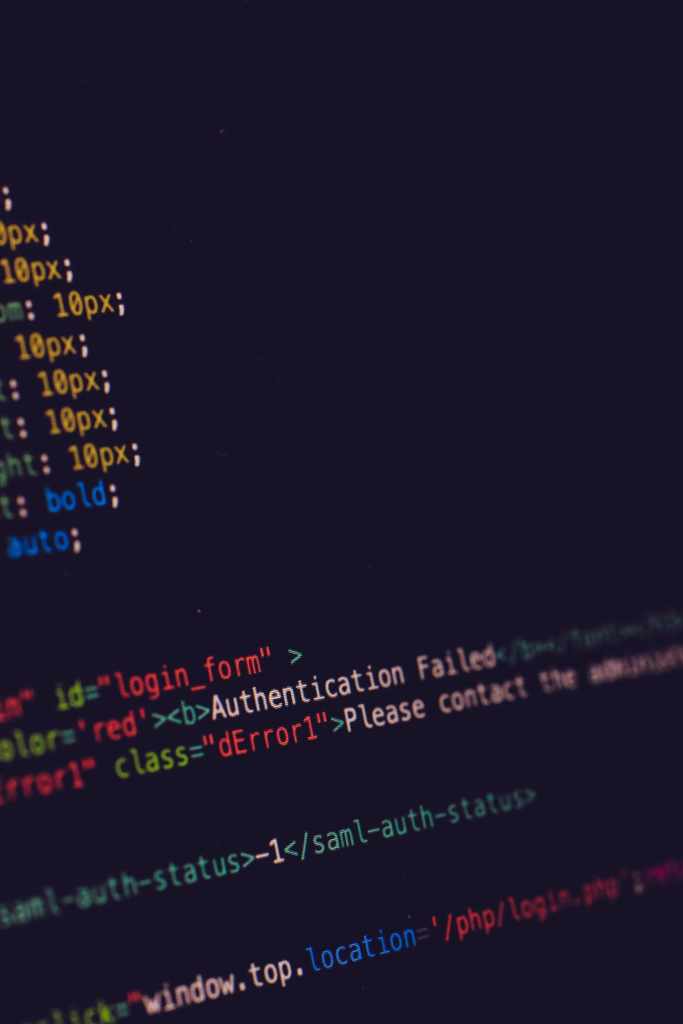Pantalla muestra código que indica autenticación de dos factores