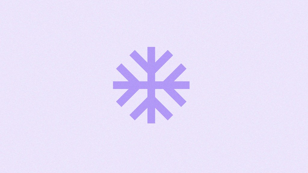 Un copo de nieve color morado sobre un limbo color lila nos habla de como congelar ahorros en as cajitas de cuenta nu